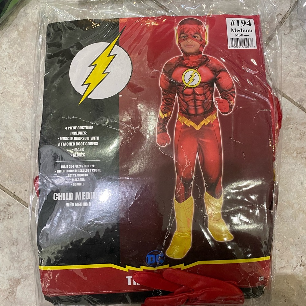 Brand new! Flash kids costume